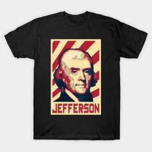 Thomas Jefferson Retro Propaganda T-Shirt